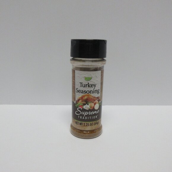 Turkey Seasoning Supreme Edition net wt. 2.25 oz -Brand New- - Picture 2 of 2